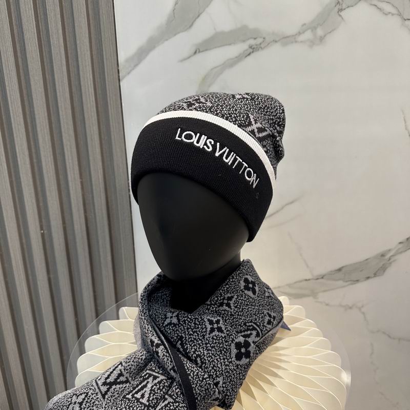 LV Scarf Hat dx (64)
