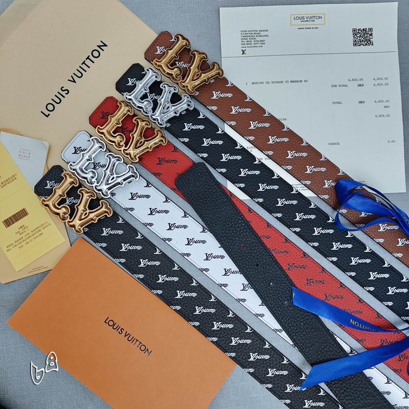 LV belt 38mmX90-125cm lb (21)
