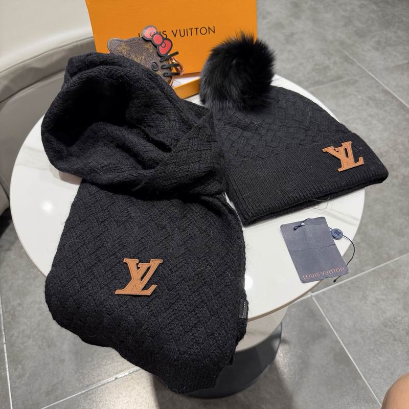 LV scarf hat (331)