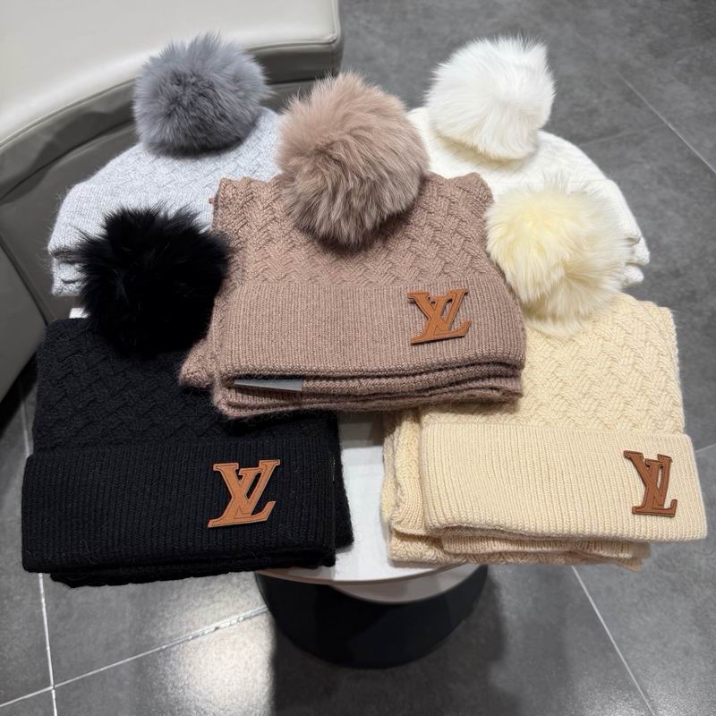 LV scarf hat (334)