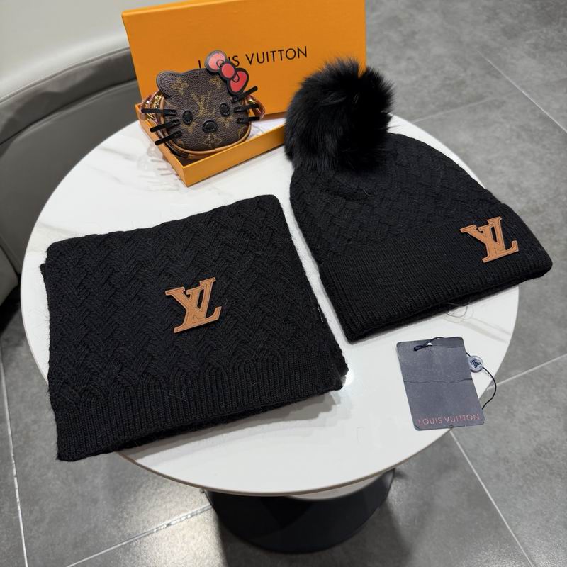 LV scarf hat (338)