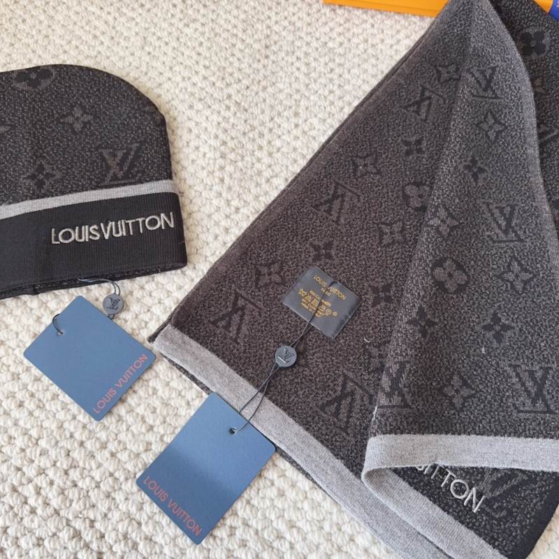 LV scarf hat (901)