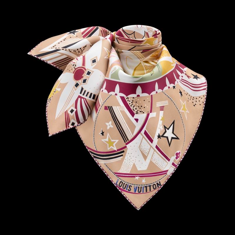 LV silk Scarf 90X90cm E19 (7)