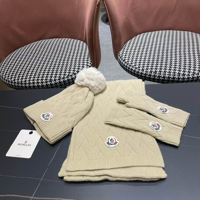 Moncler Scarf Hat Gloves (101)