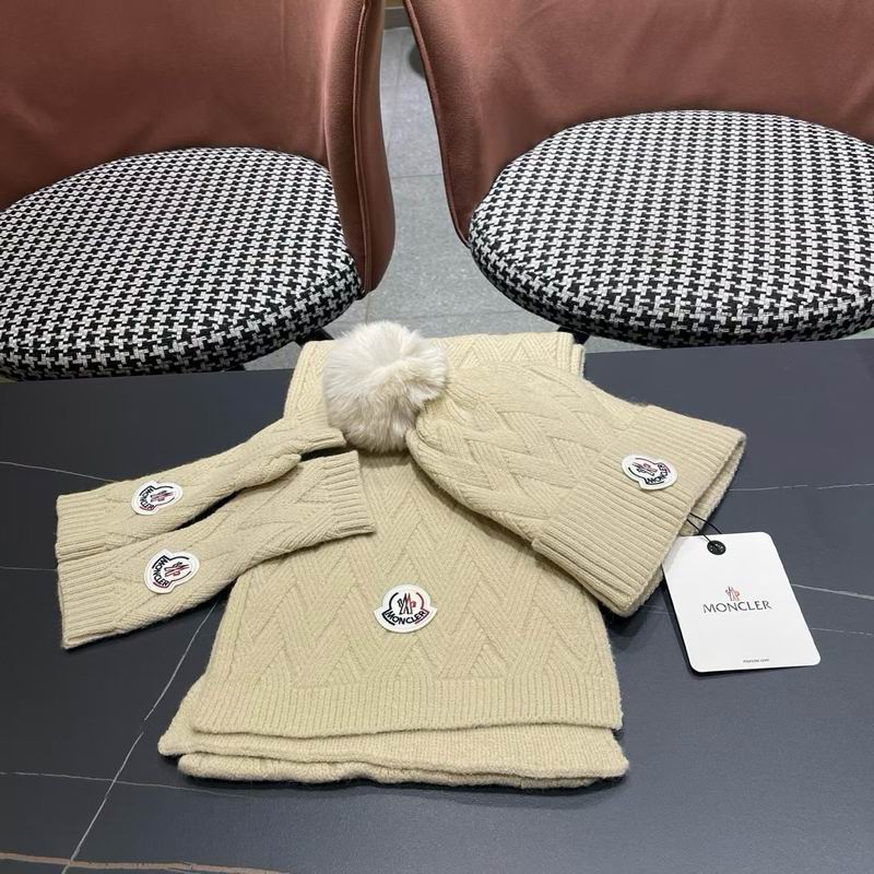 Moncler Scarf Hat Gloves (102)