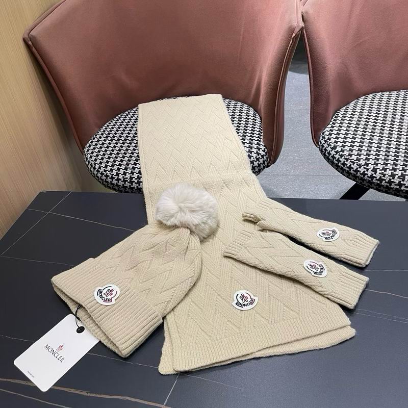 Moncler Scarf Hat Gloves (103)