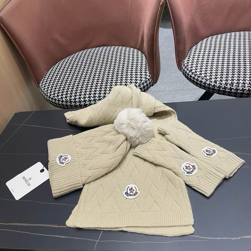 Moncler Scarf Hat Gloves (104)