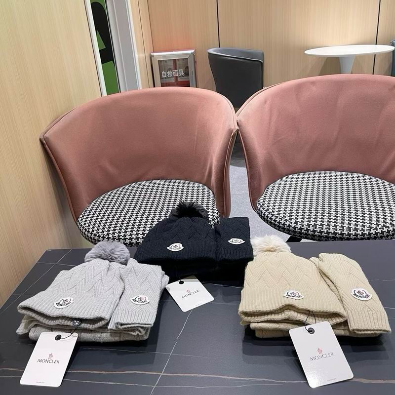 Moncler Scarf Hat Gloves (108)