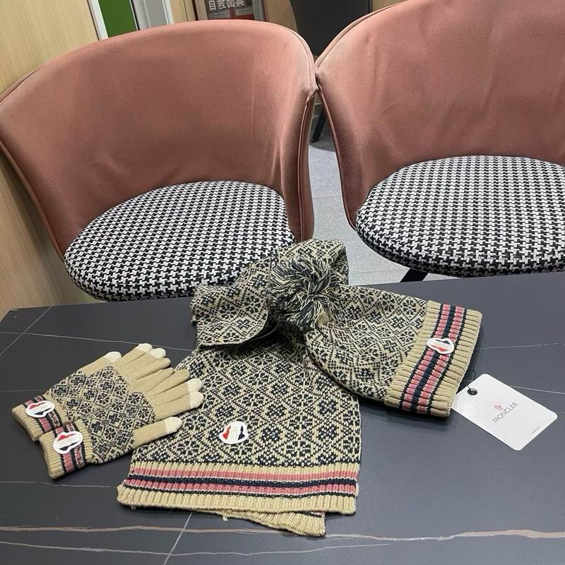Moncler Scarf Hat Gloves (114)
