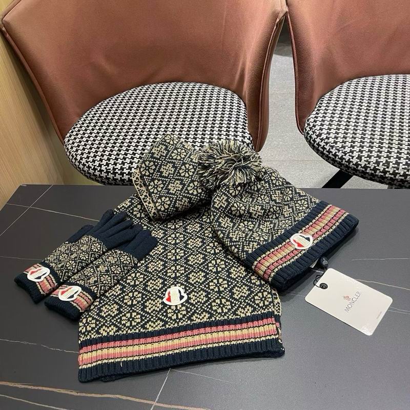 Moncler Scarf Hat Gloves (123)