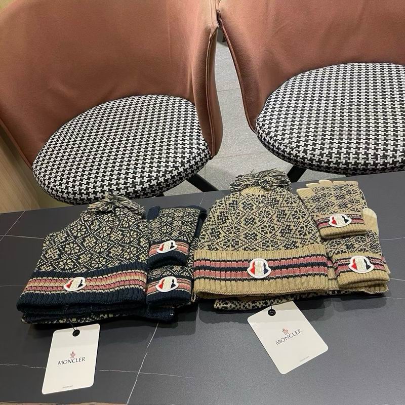 Moncler Scarf Hat Gloves (126)