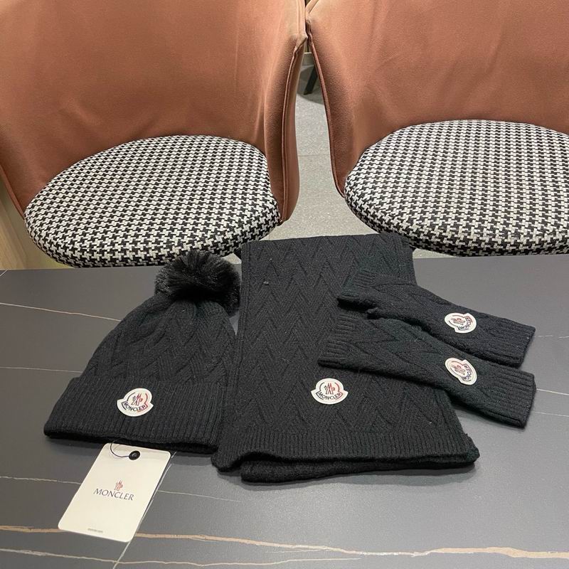 Moncler Scarf Hat gloves (101)
