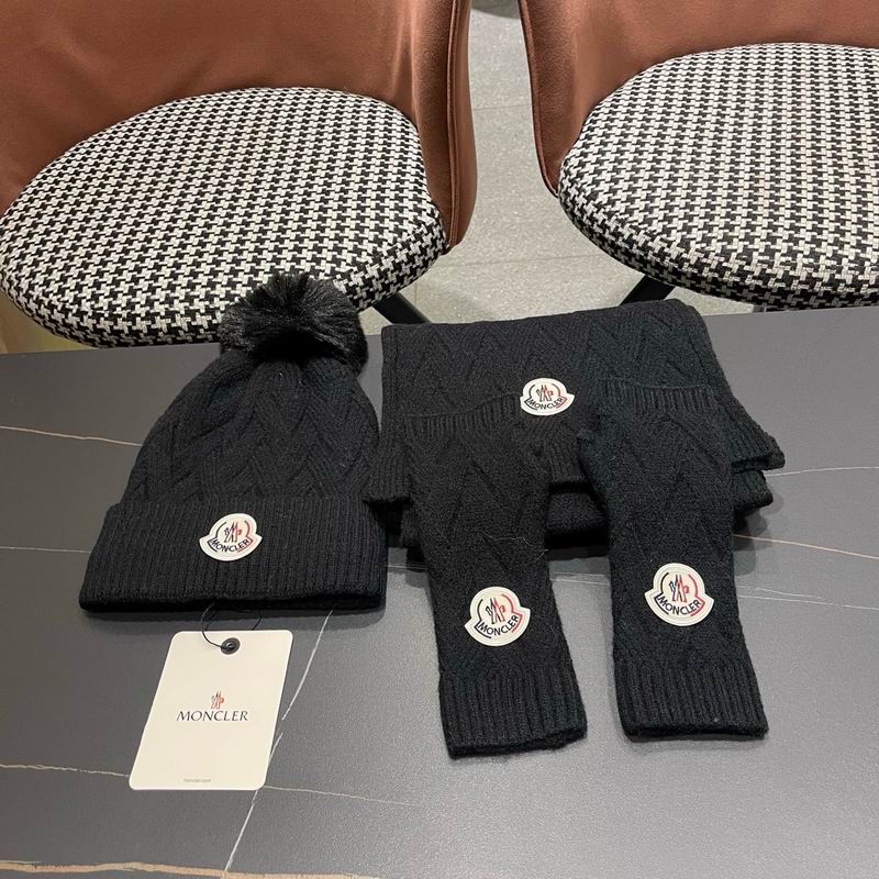 Moncler Scarf Hat gloves (102)