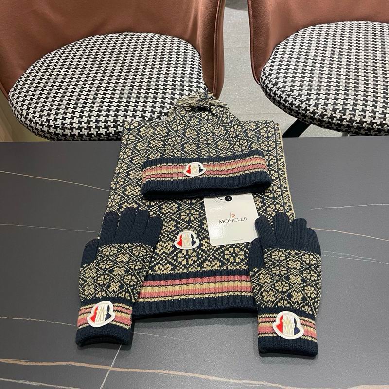 Moncler Scarf Hat gloves (105)