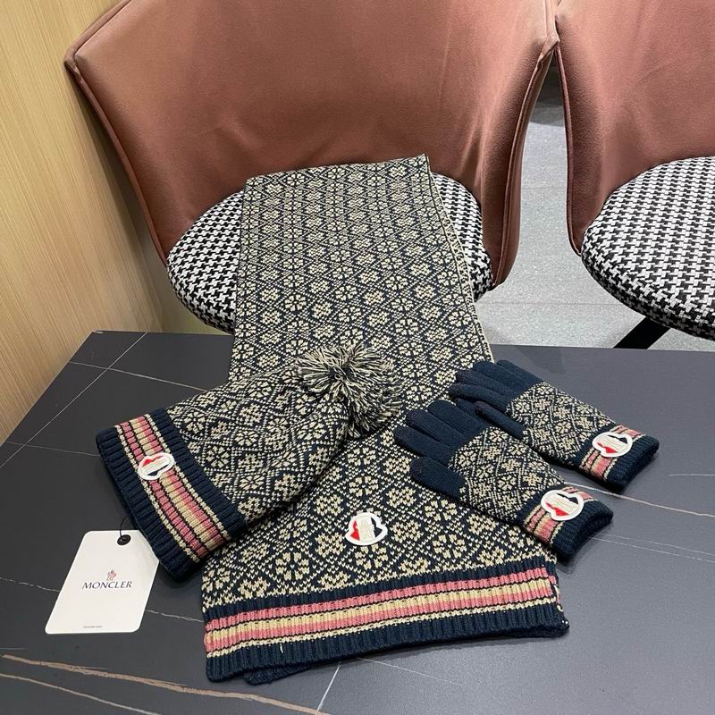 Moncler Scarf Hat gloves (108)