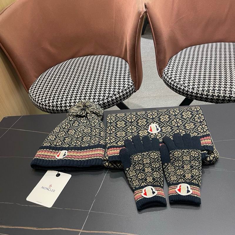 Moncler Scarf Hat gloves (111)