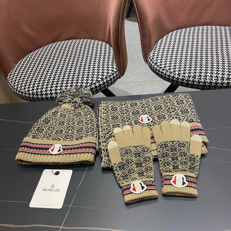 Moncler Scarf Hat gloves (121)
