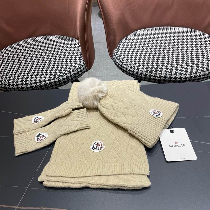 Moncler Scarf Hat gloves (80)