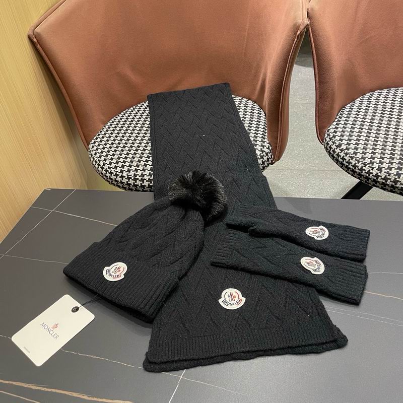 Moncler Scarf Hat gloves (98)