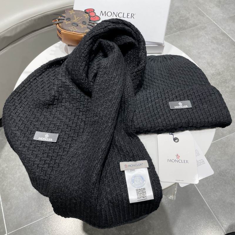Moncler scarf hat (456)