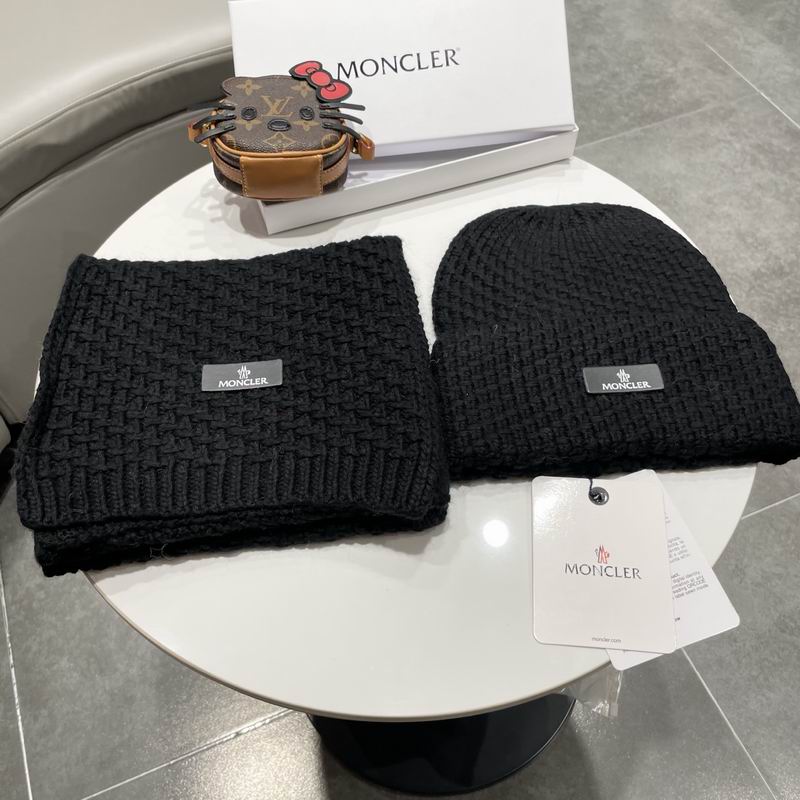 Moncler scarf hat (463)