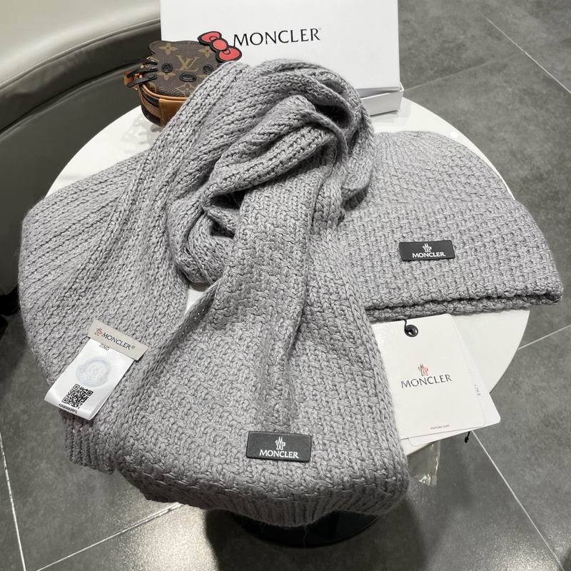 Moncler scarf hat (474)
