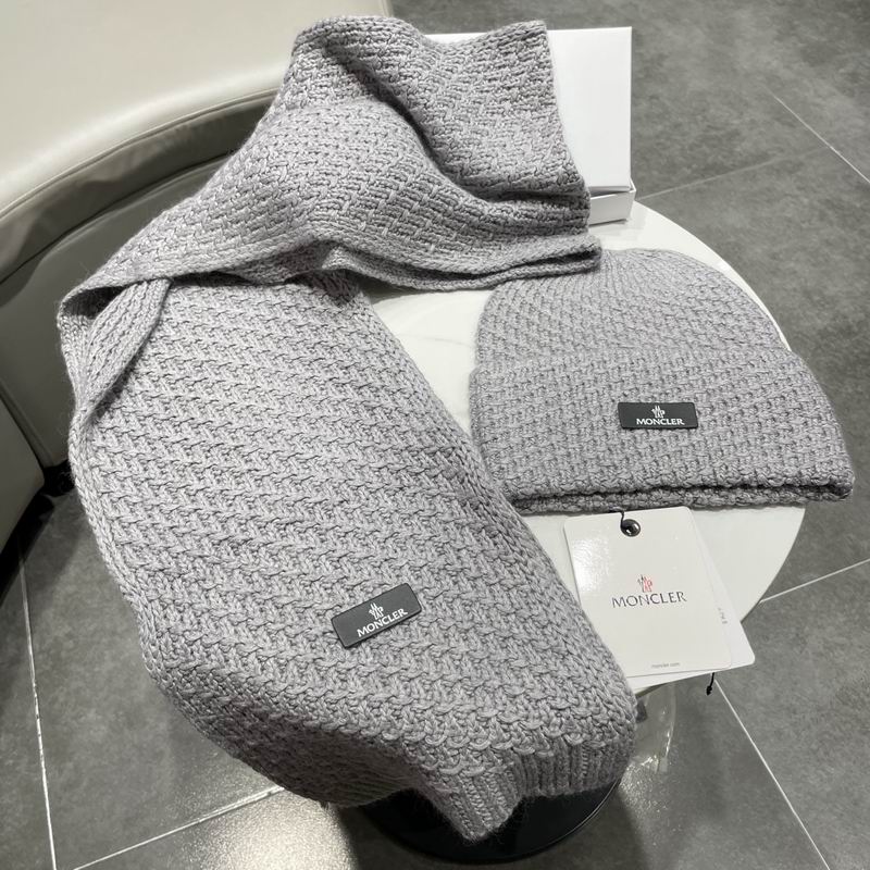 Moncler scarf hat (476)