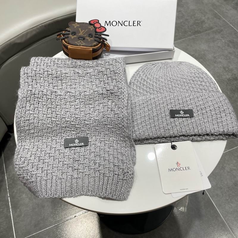 Moncler scarf hat (480)