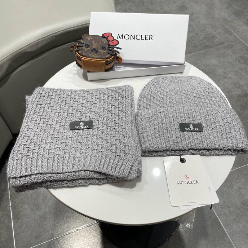 Moncler scarf hat (481)