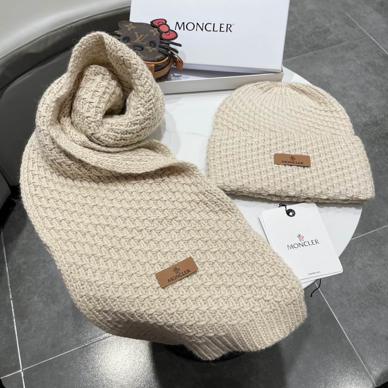 Moncler scarf hat (487)