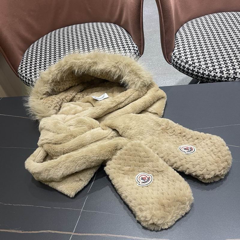 Moncler scarf hat (698)