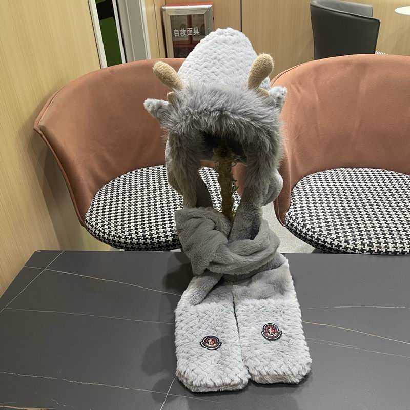 Moncler scarf hat (712)