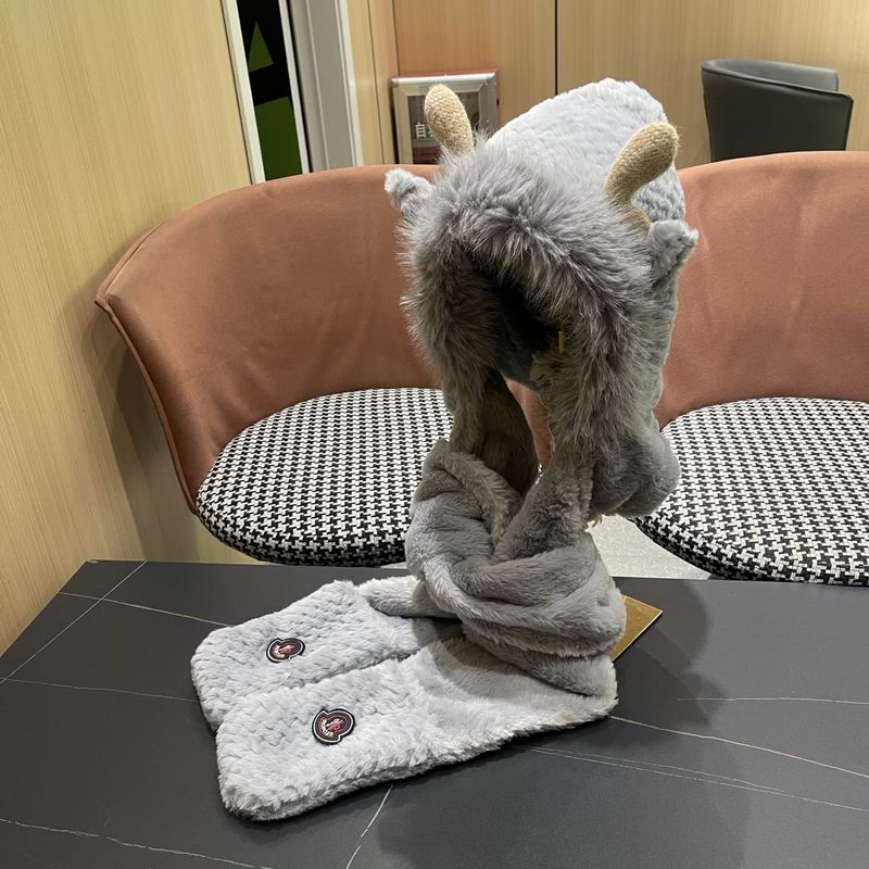 Moncler scarf hat (713)