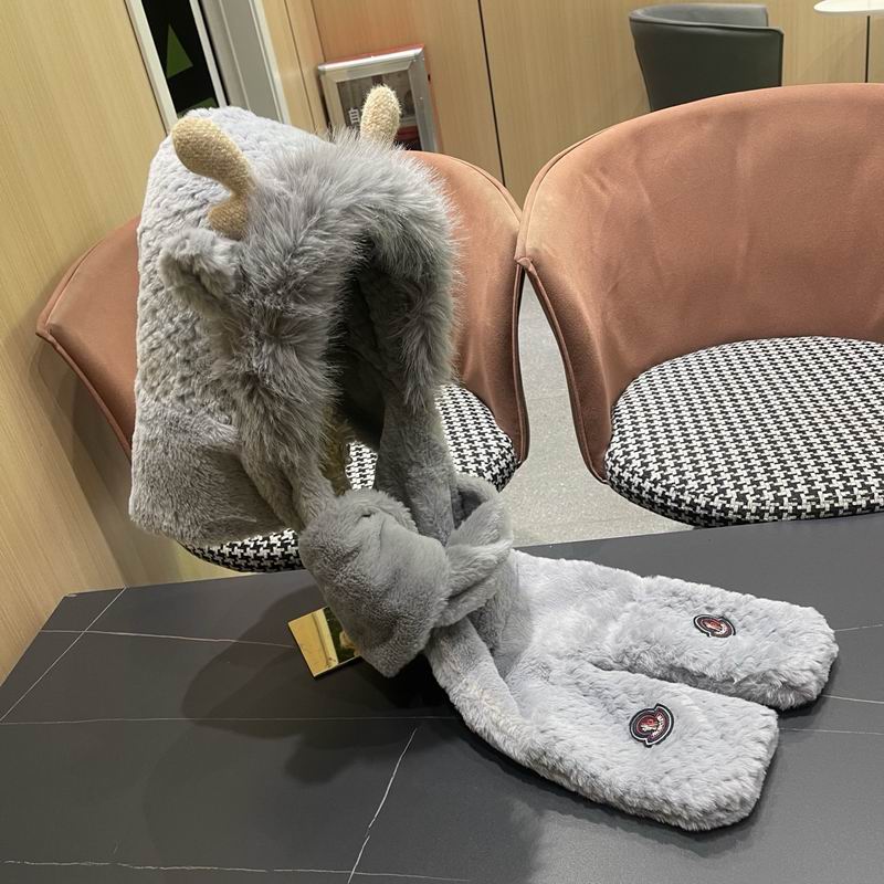 Moncler scarf hat (714)