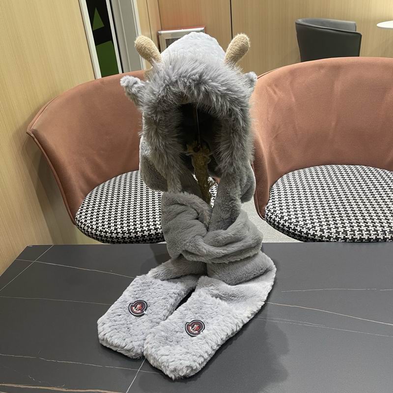 Moncler scarf hat (716)