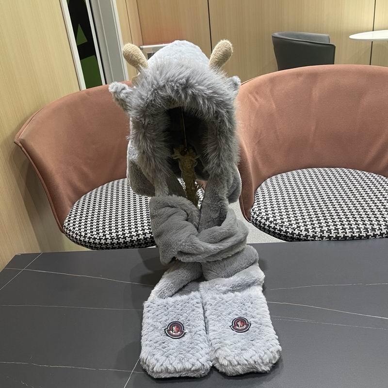 Moncler scarf hat (717)