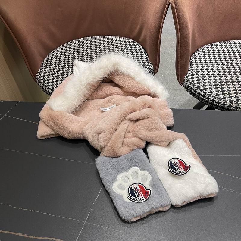 Moncler scarf hat (719)