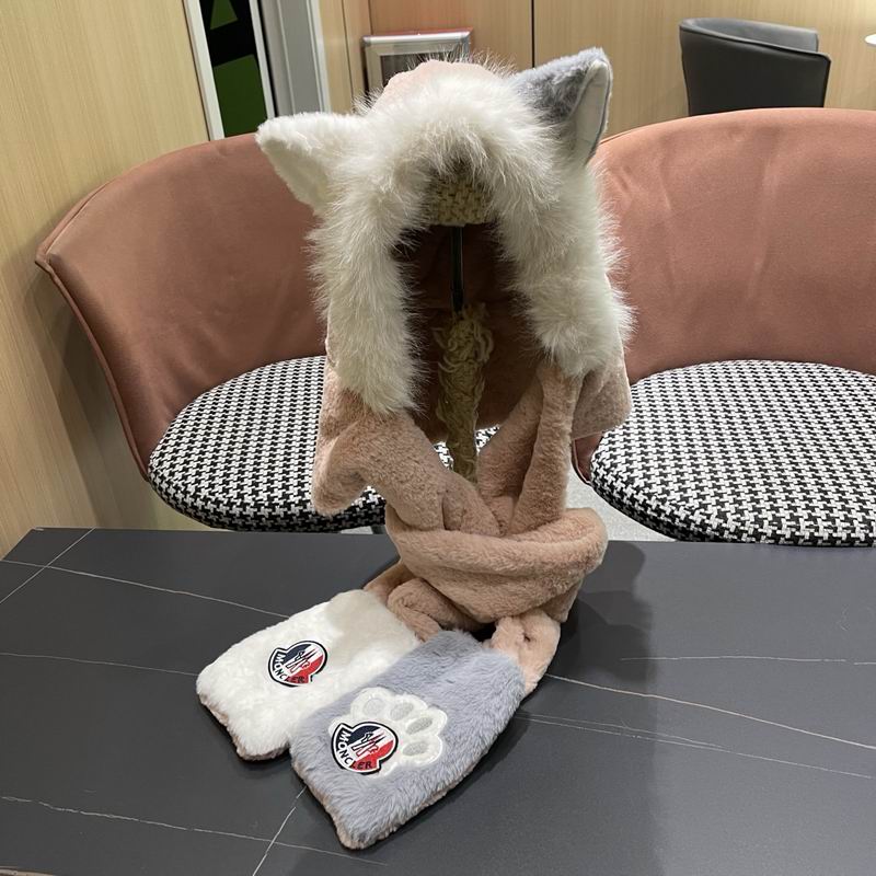 Moncler scarf hat (727)