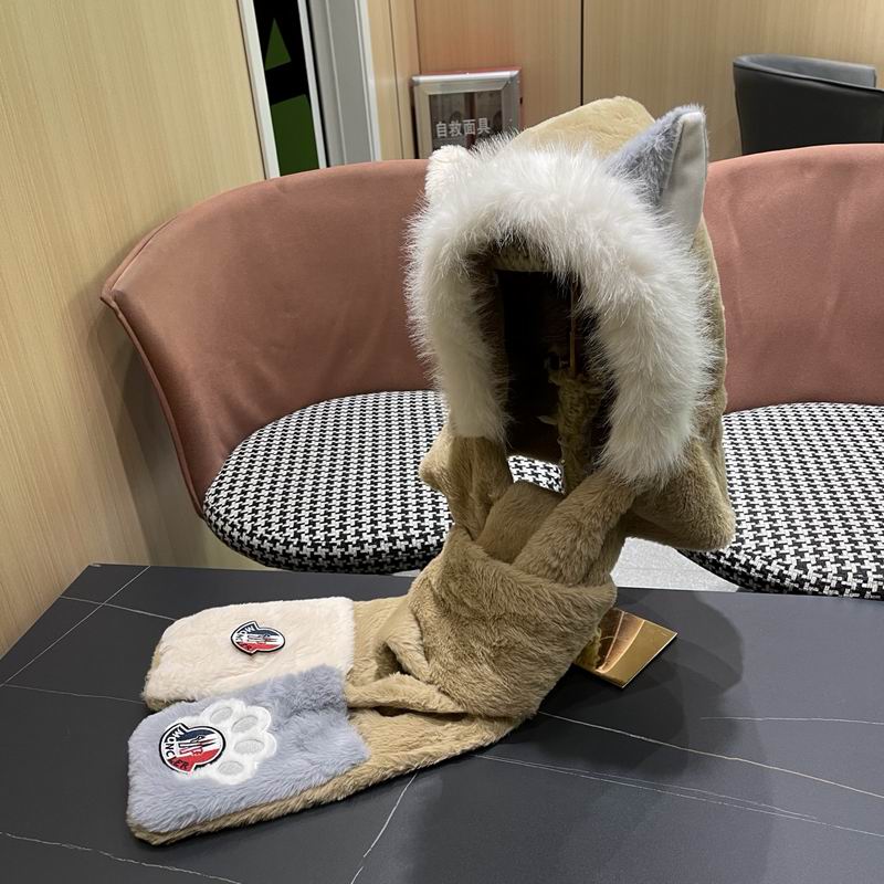 Moncler scarf hat (734)