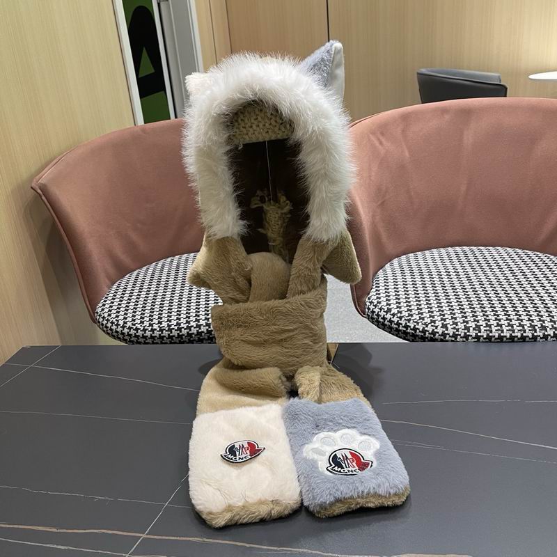 Moncler scarf hat (737)