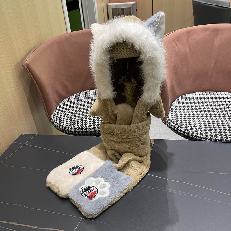 Moncler scarf hat (738)