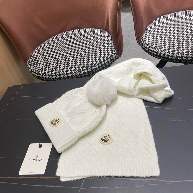 Moncler scarf hat (833)