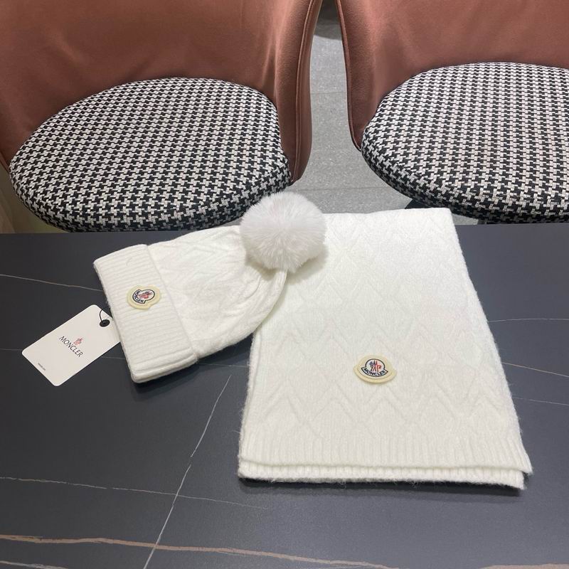 Moncler scarf hat (836)