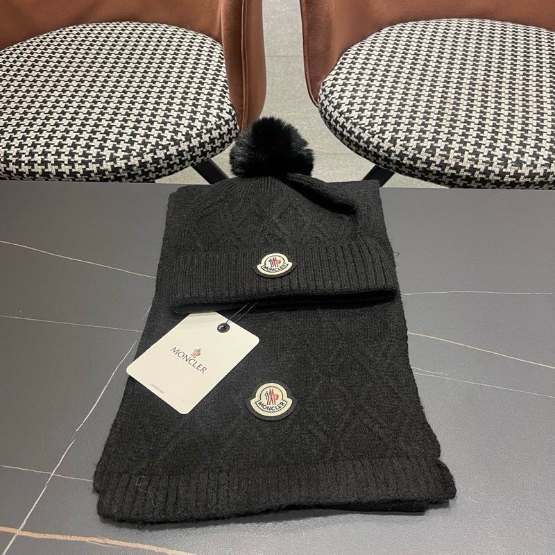 Moncler scarf hat (841)