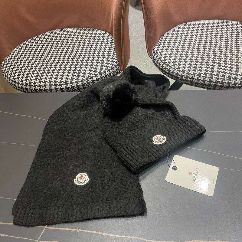 Moncler scarf hat (843)