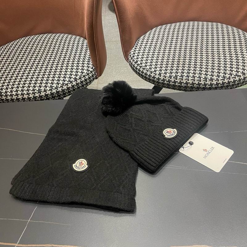 Moncler scarf hat (845)