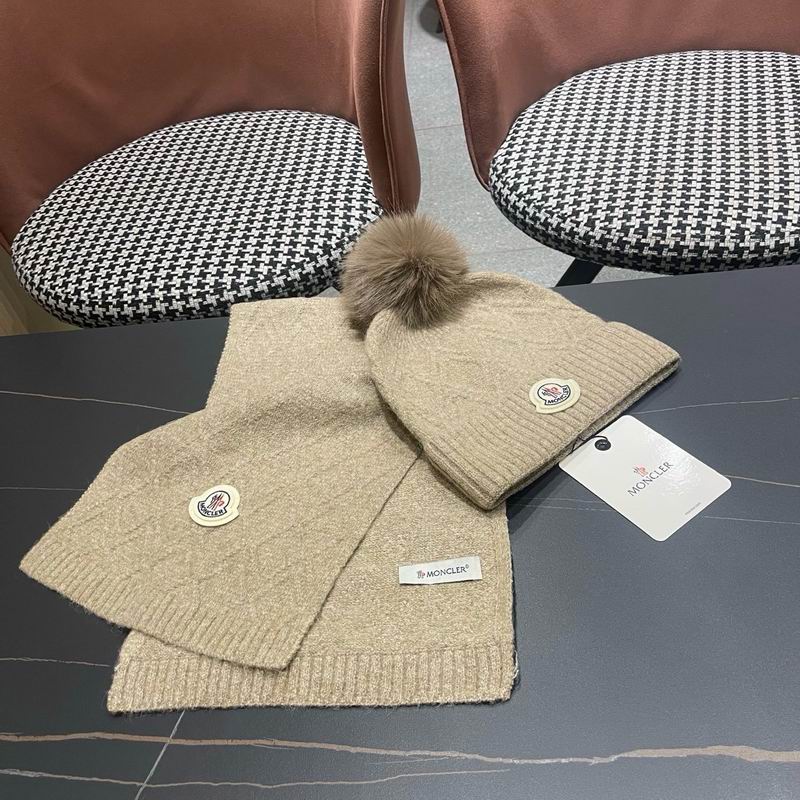 Moncler scarf hat (850)
