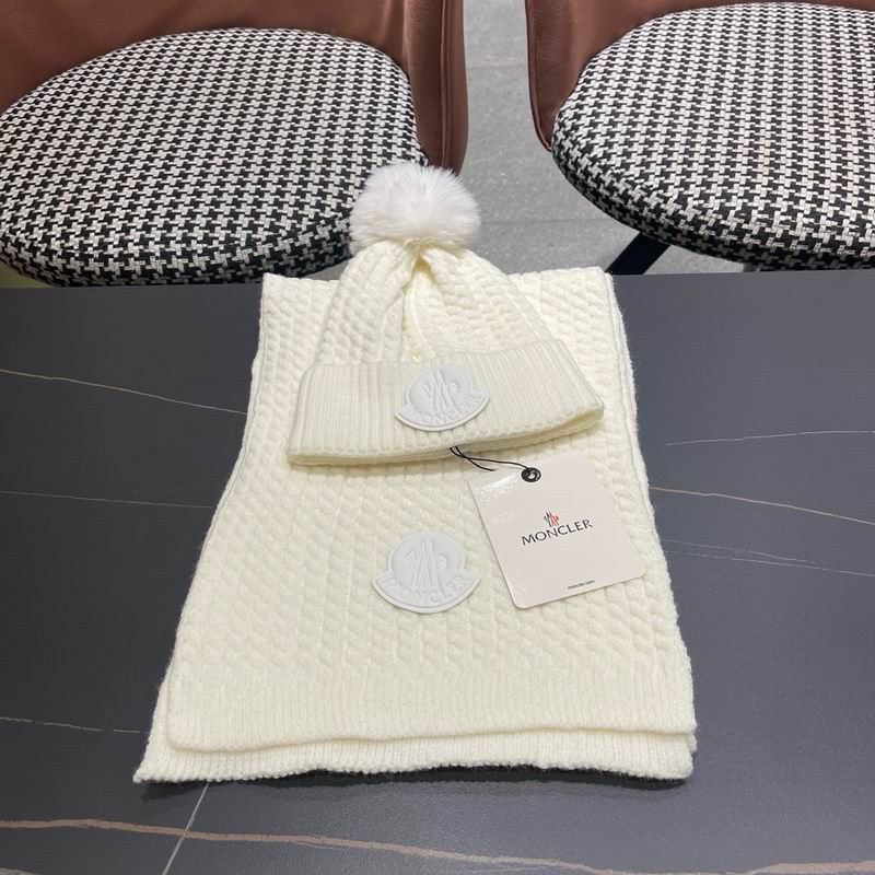 Moncler scarf hat (861)