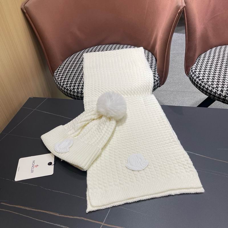 Moncler scarf hat (864)