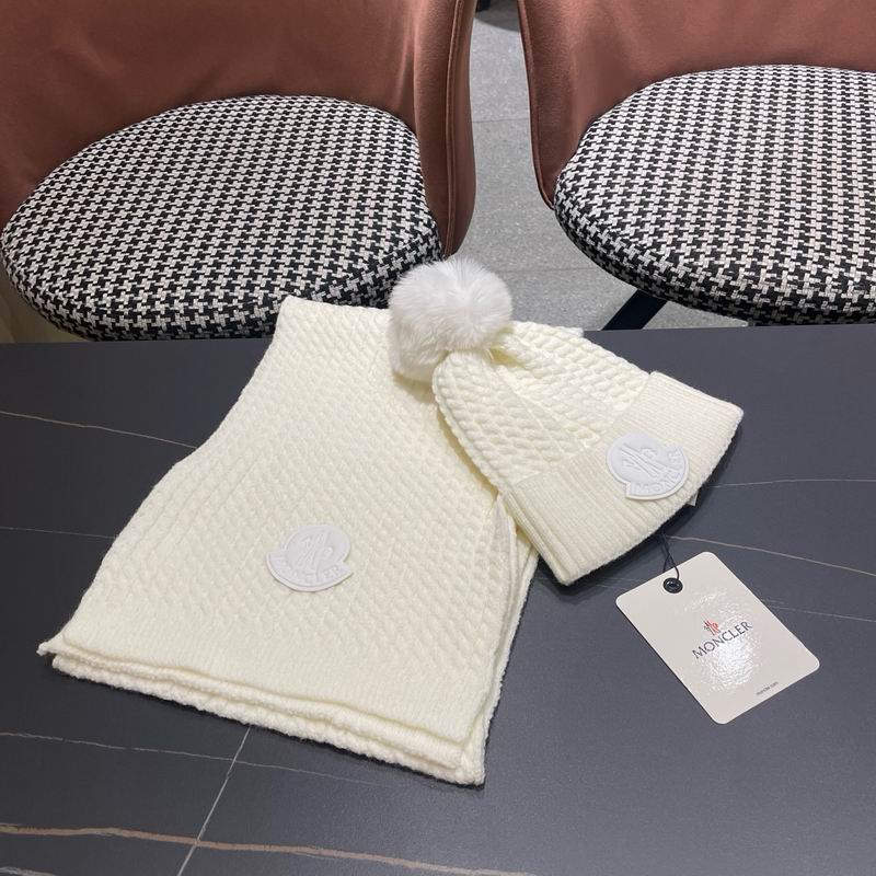 Moncler scarf hat (865)